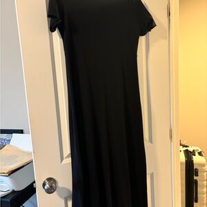 TravelSmith Black Maxi Dress Sz M